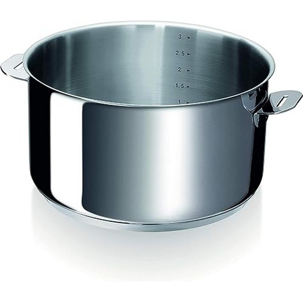 Beka Evolution Faitout inox 18/10 5,5L 24 cm