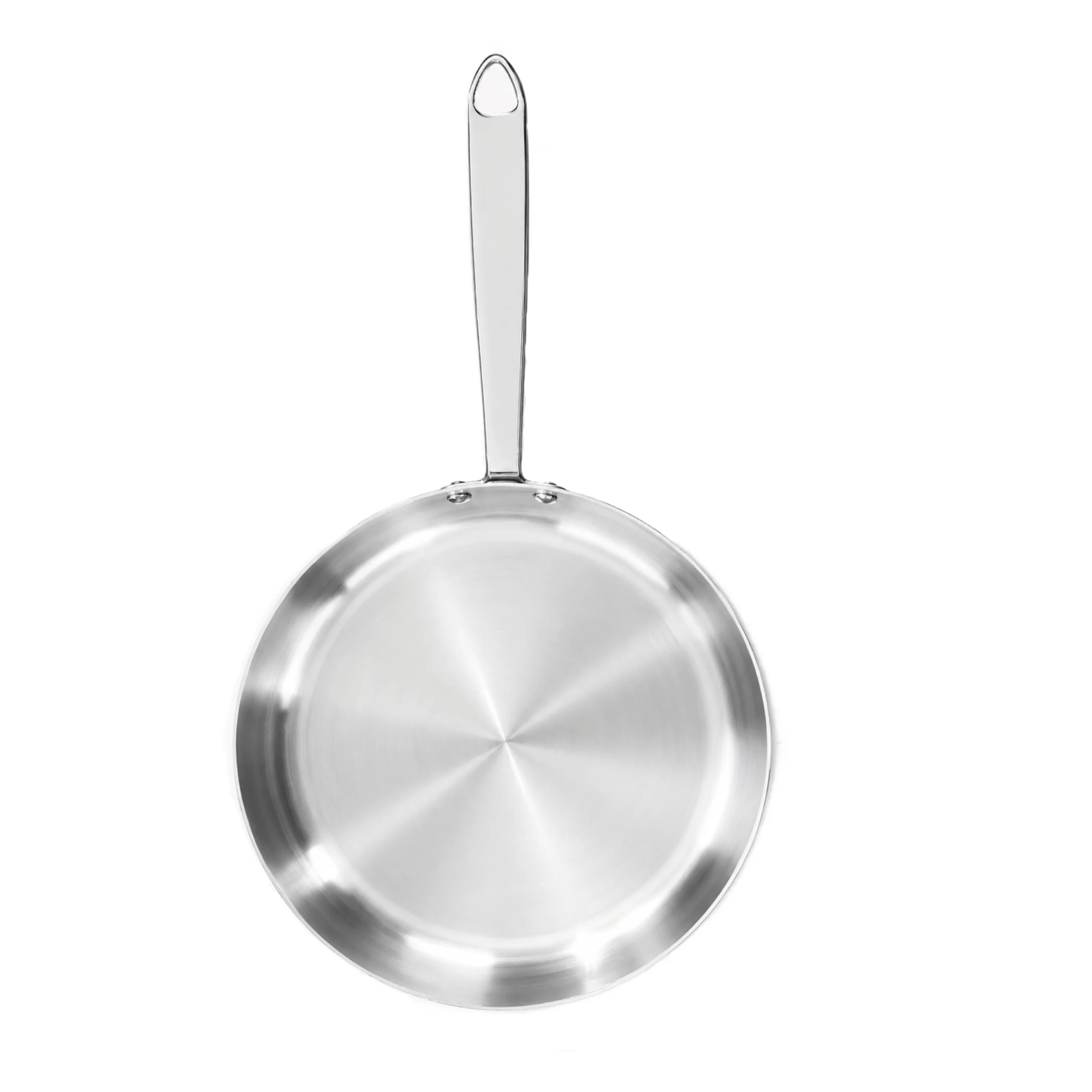 Agnelli Aluinox 3ply poêle inox induction 1 manche