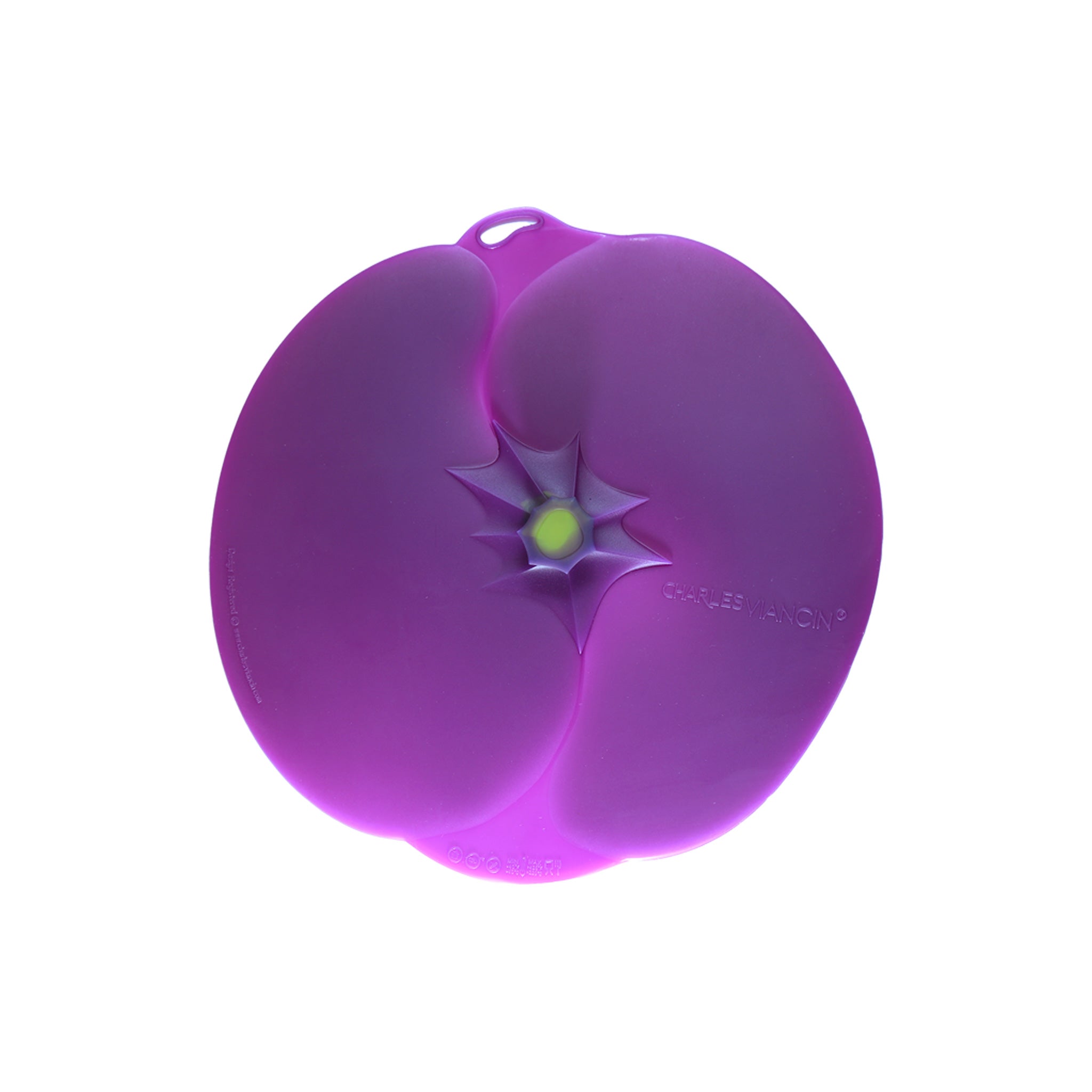 Charles Viancin Eggplant couvercle silicone 20 cm hermétique