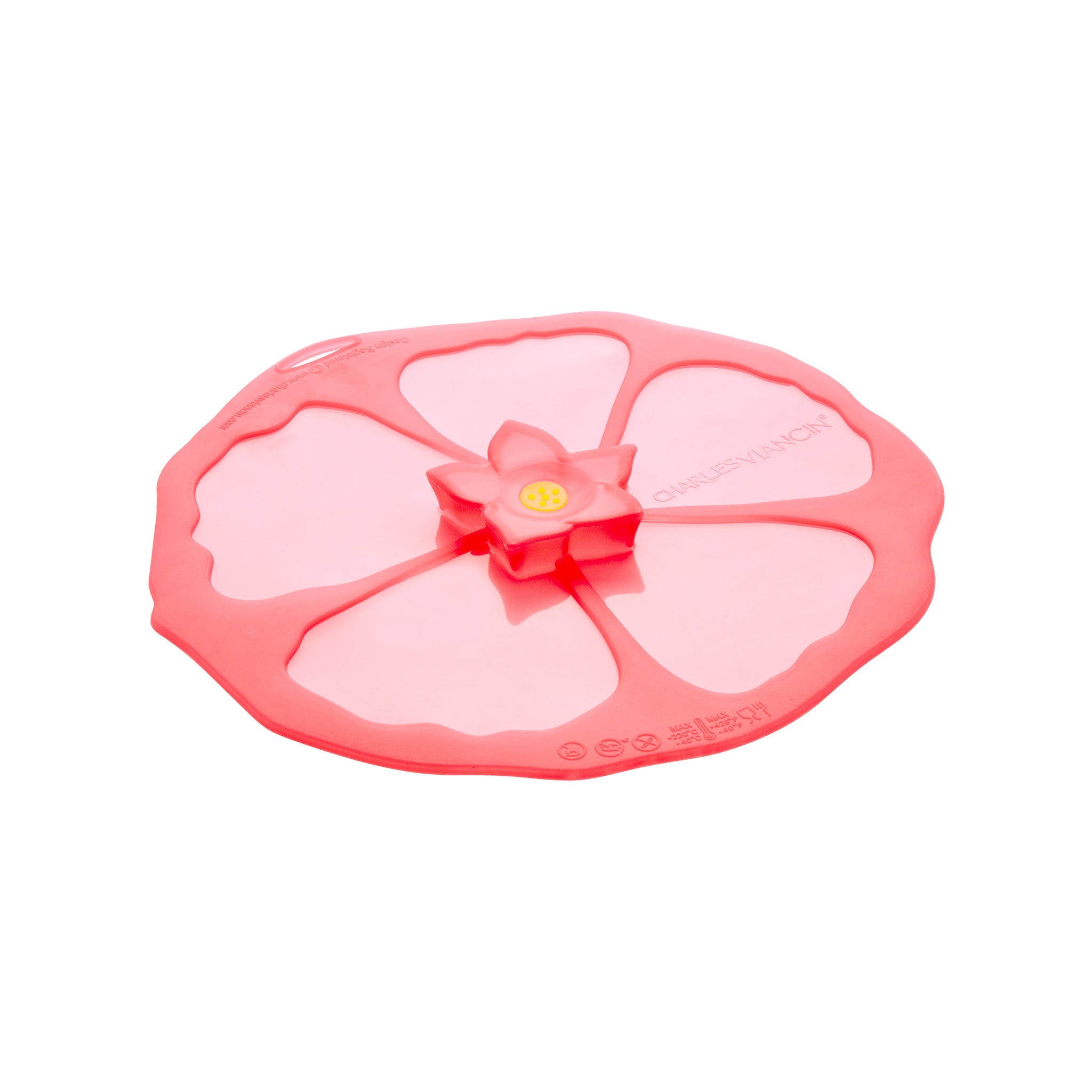 Charles Viancin Hibiscus 9" couvercle silicone 23 cm