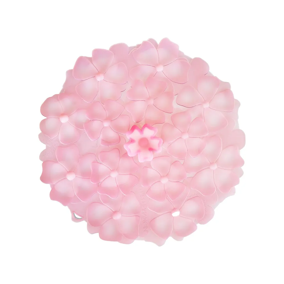 Charles Viancin Geranium Couvercle Silicone 9" 23 cm Fleur
