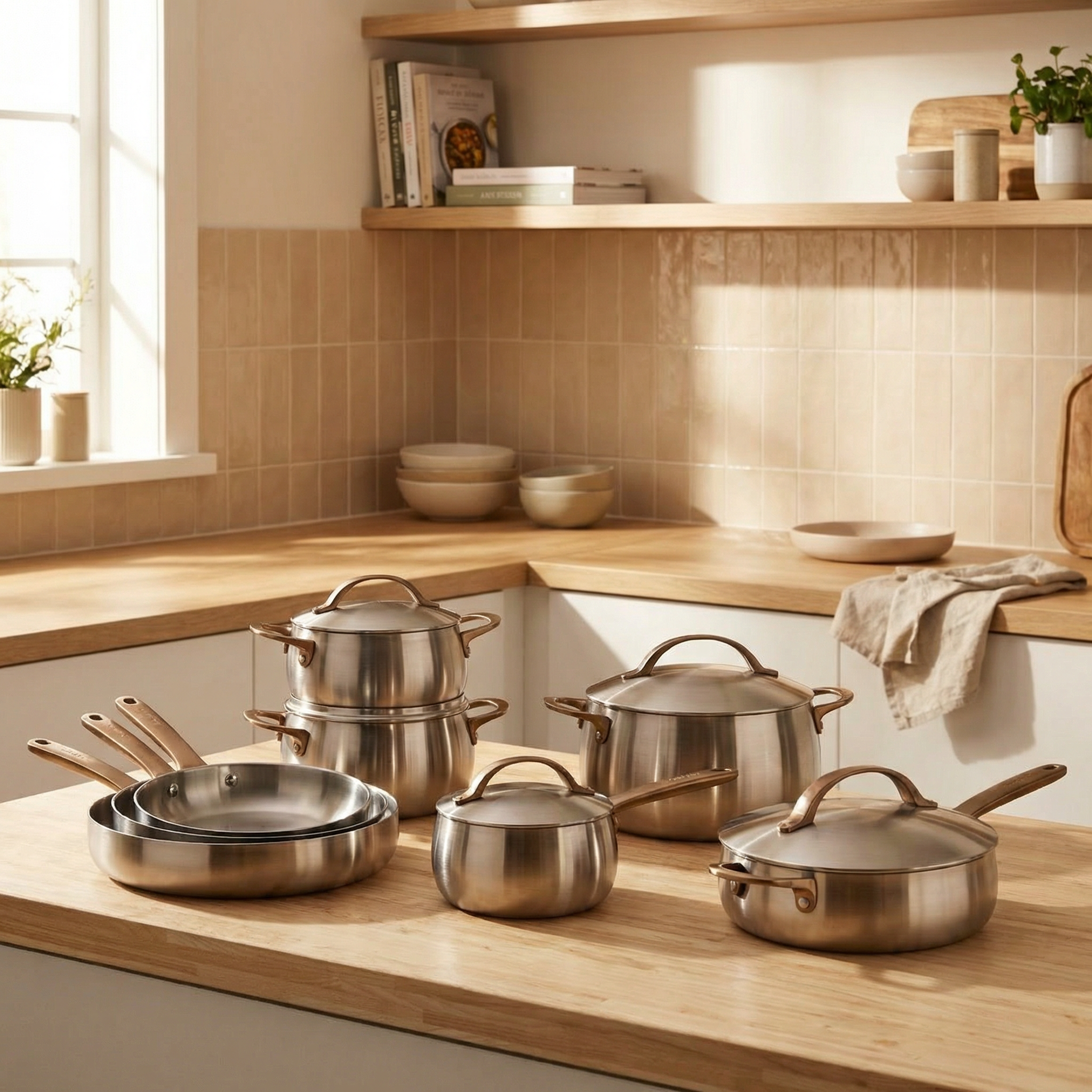Berghoff Belly batterie inox 13 pièces full house