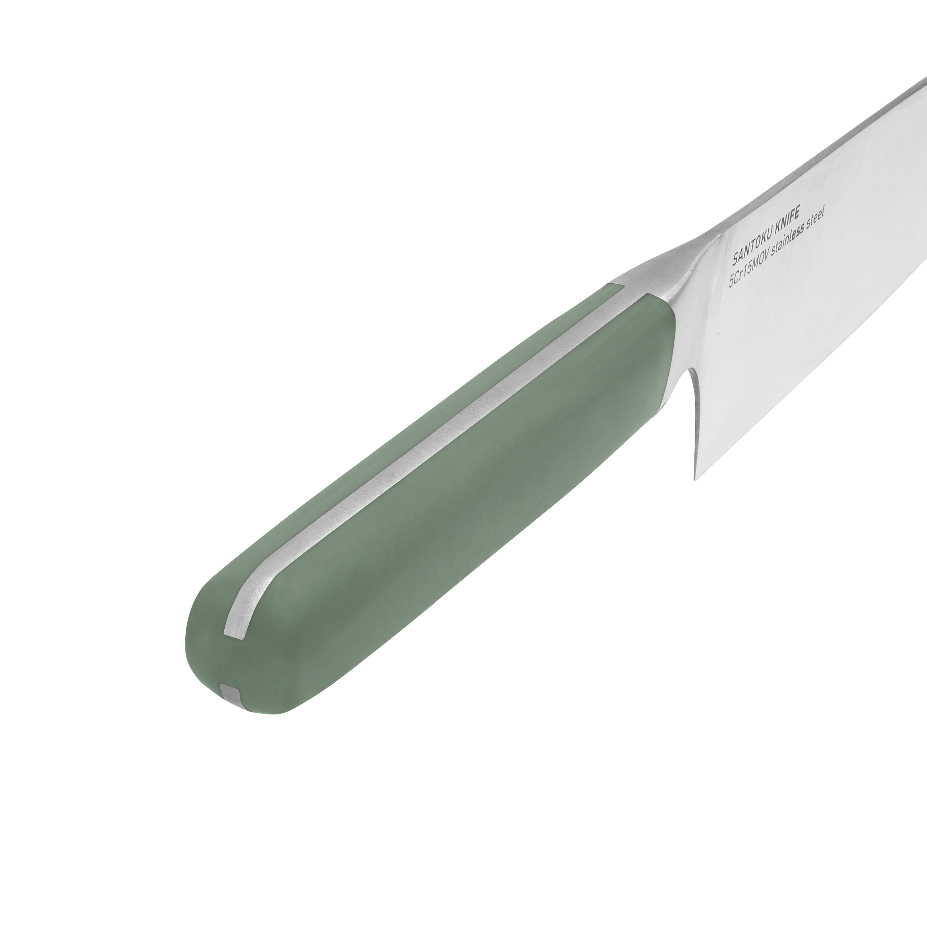 Berghoff Elements couteau santoku lame lisse émincer