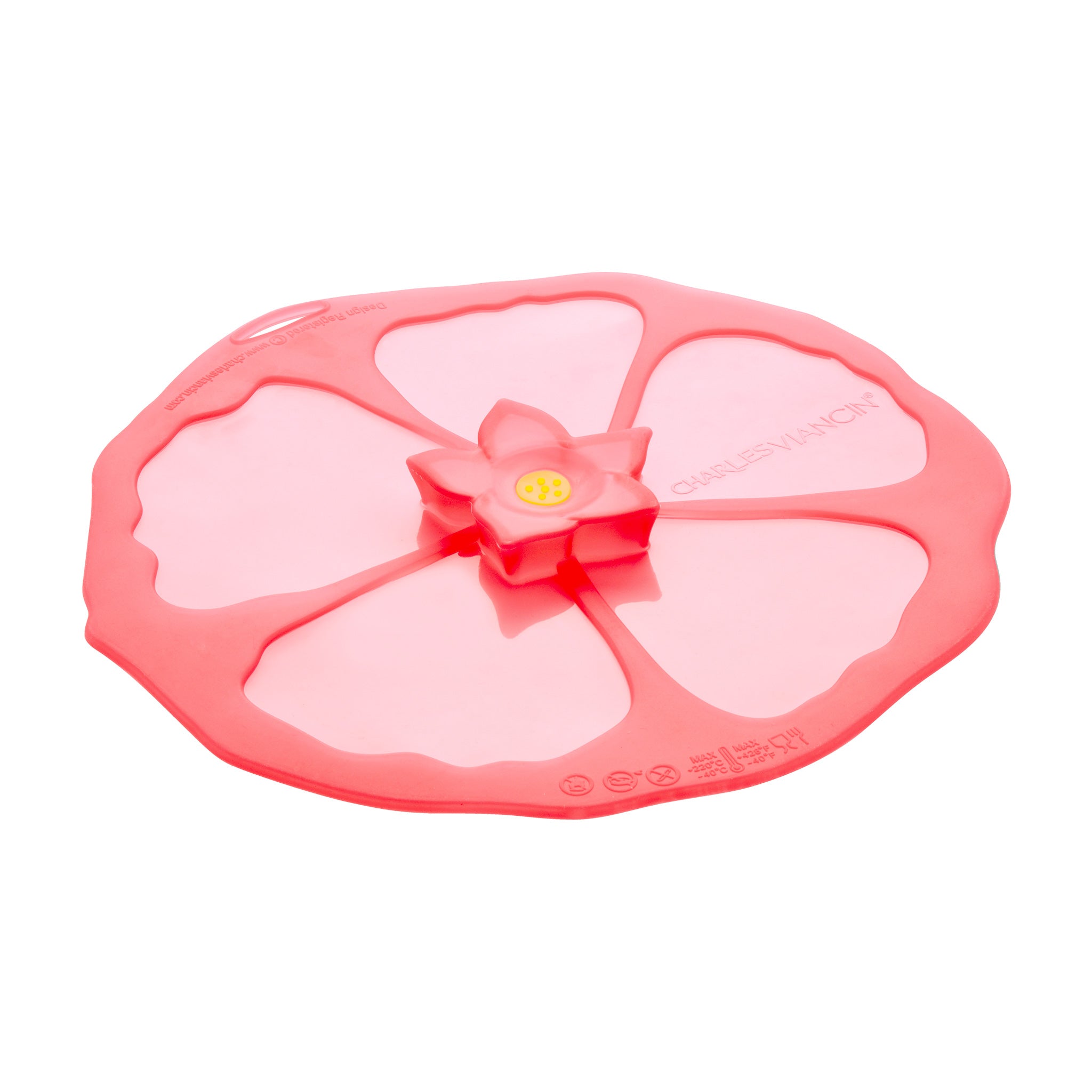 Charles Viancin Hibiscus couvercle silicone 28 cm hermétique