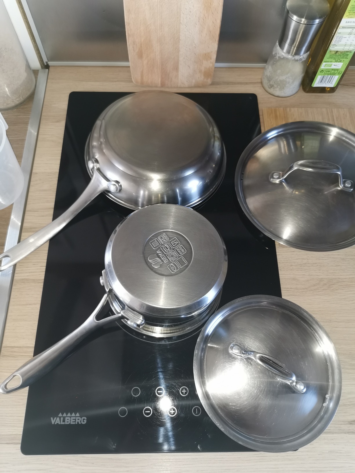 Beka Chef Lot 4 Casseroles Inox 14-20 cm Induction