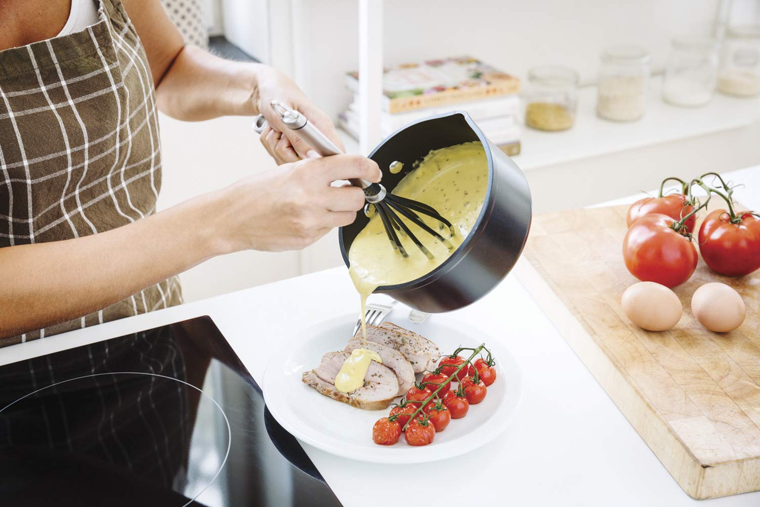 Beka Titan 13566164 casserole alu noire induction
