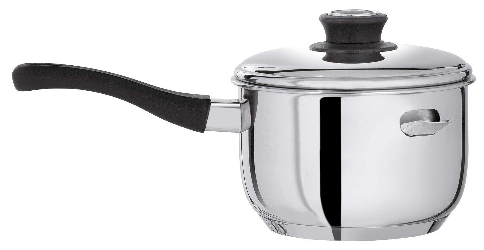 Artame bain-marie casserole inox 16 cm avec couvercle