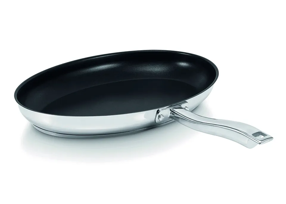 Bekaline 12067384 Poêle à poisson inox 38x26 cm