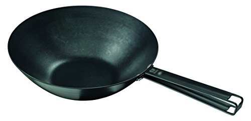 Beka Maestro 13638314 wok 31 cm tôle d'acier noir