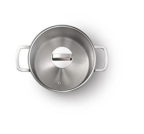 Beka 13813244 Traiteur 24 cm Faitout Inox Couvercle Verre