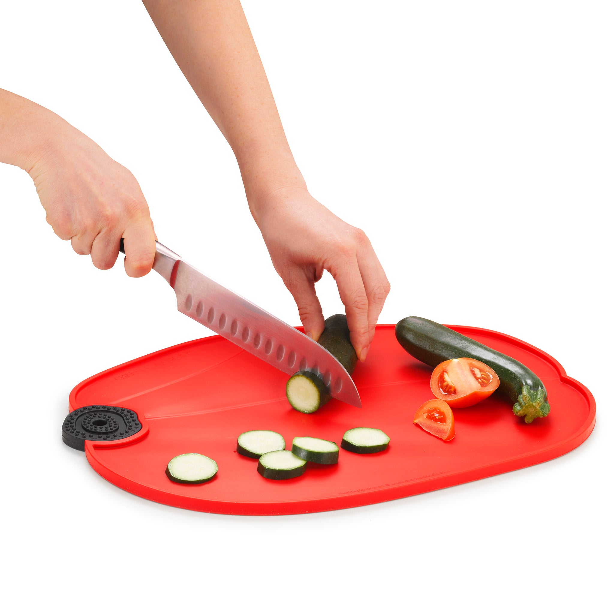 Charles Viancin Poppy planche à découper silicone large 30x40