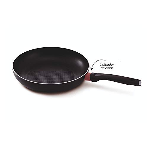 Kitchen Fun Beka poêle alu 26 cm noir thermo