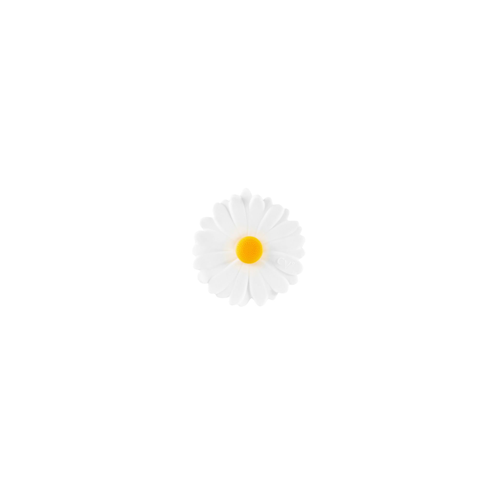 Charles Viancin Daisy bouchon bouteille silicone blanc marguerite