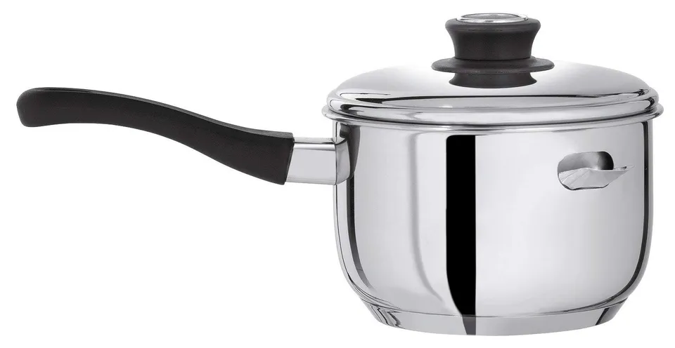Artame bain-marie casserole inox 16 cm avec couvercle