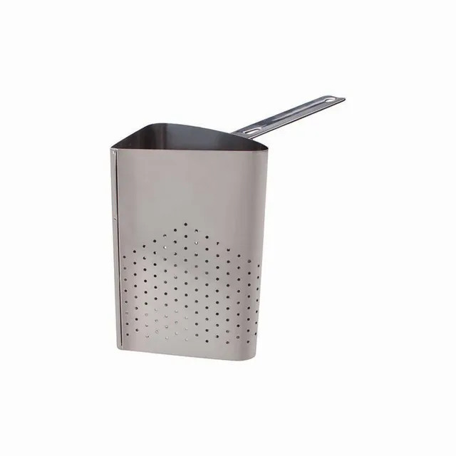 Agnelli Accessori passoire pâtes inox demi-lune 1 manche