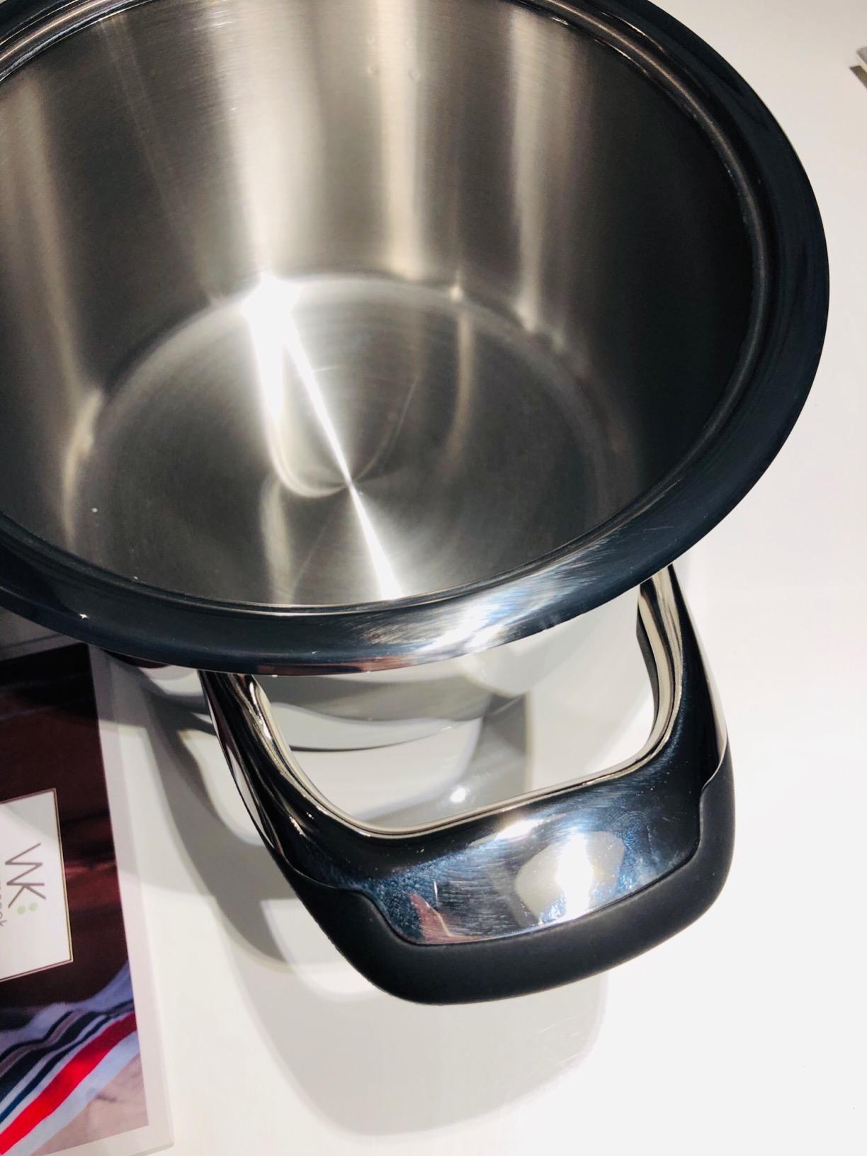 Ecovitam faitout inox 18/10 20 cm 3,8 L thermomètre