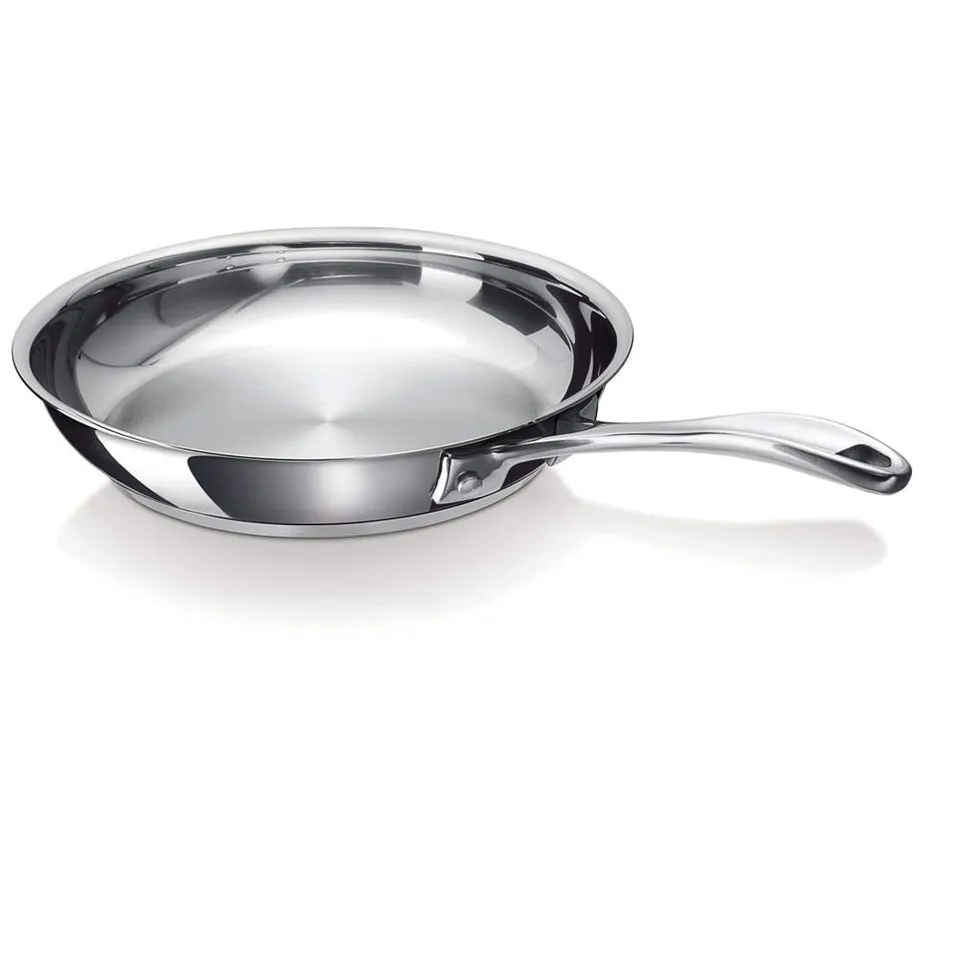 Beka Chef poêle inox 24 cm sans revêtement induction