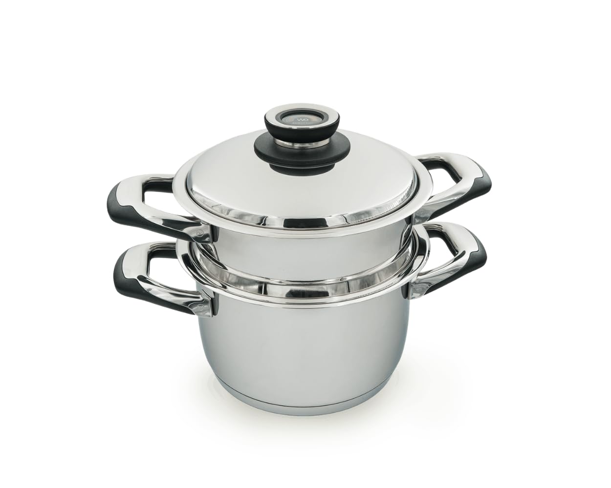 Ecovitam Cuiseur Vapeur Inox 20 cm 3,8 L Sans PFAS