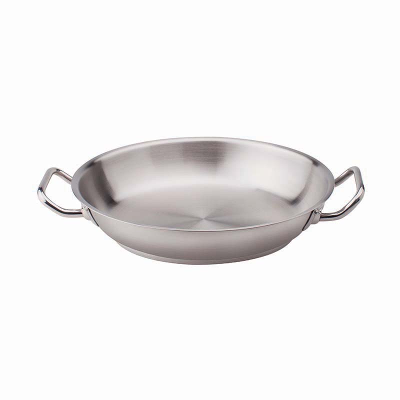 Agnelli Acciaio Inox faitout inox 2 poignées sans revêtement