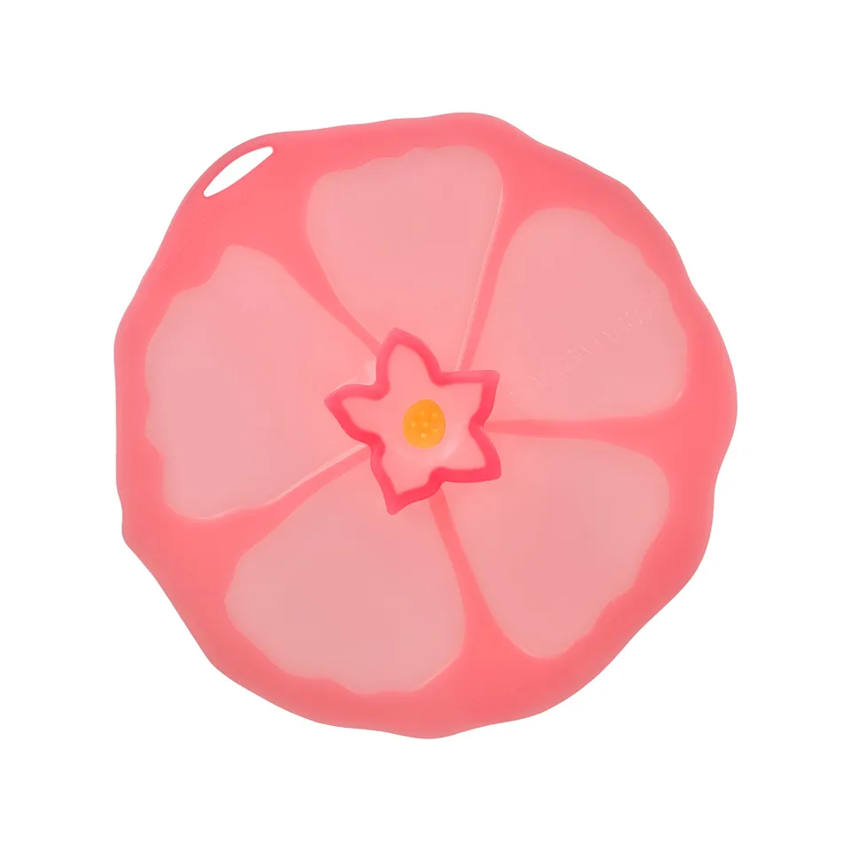 Charles Viancin Hibiscus 9" couvercle silicone 23 cm