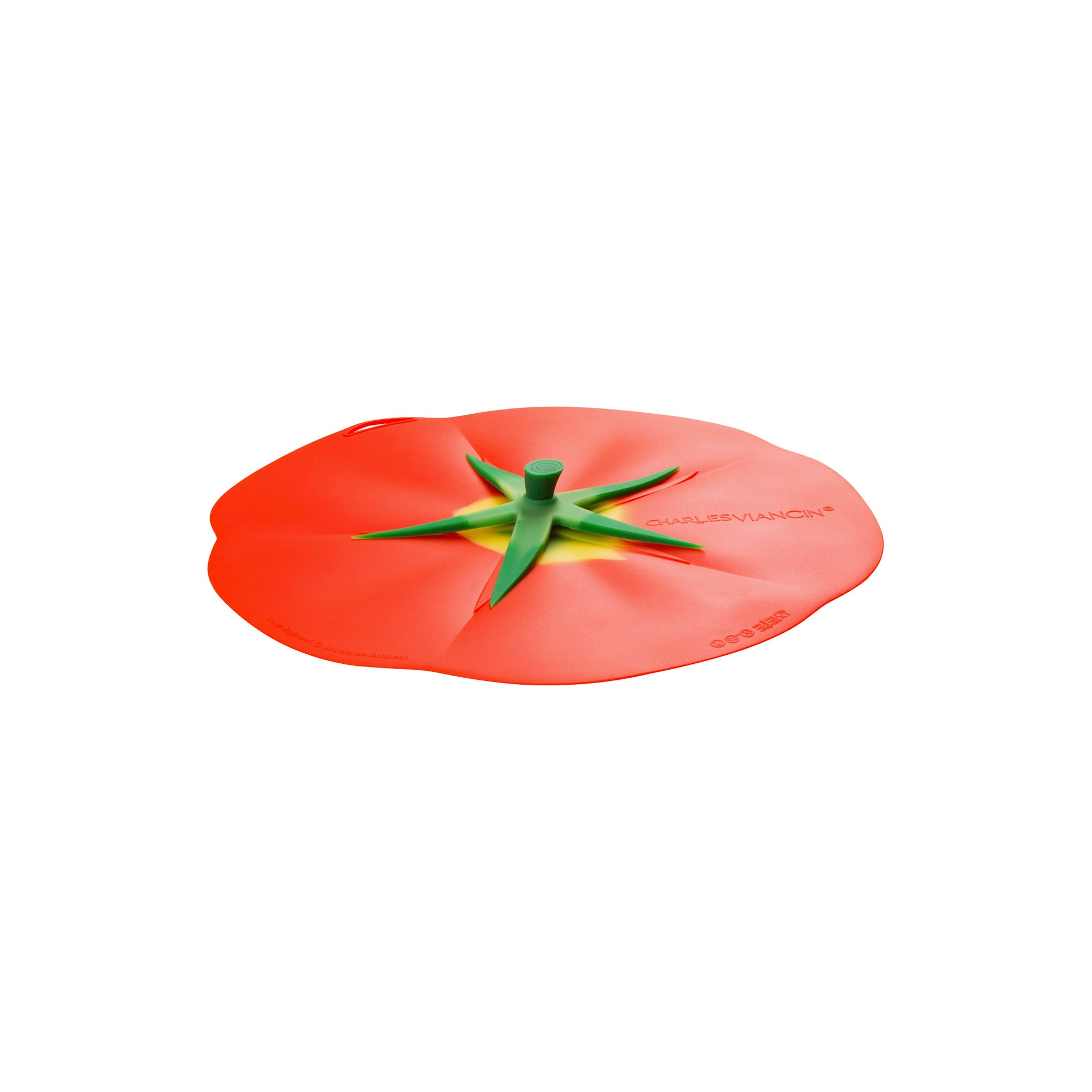 Charles Viancin Tomato couvercle silicone 20 cm rouge