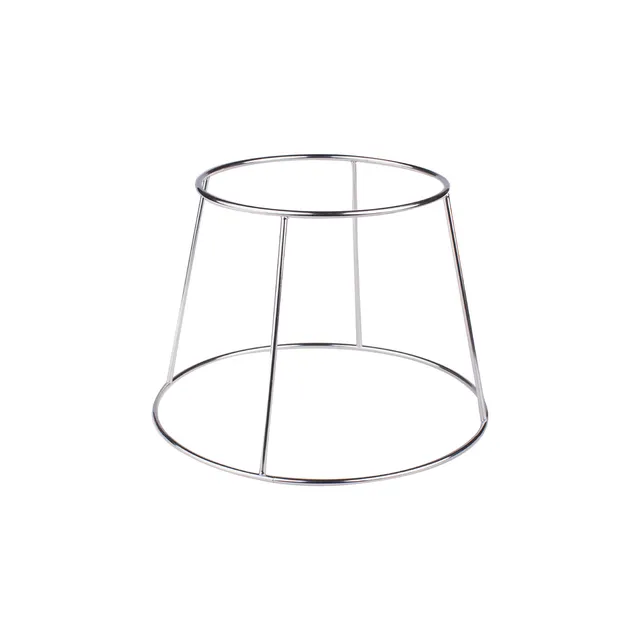 Agnelli Service support acier chromé table