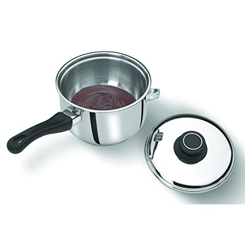 Artame bain-marie casserole inox 16 cm avec couvercle