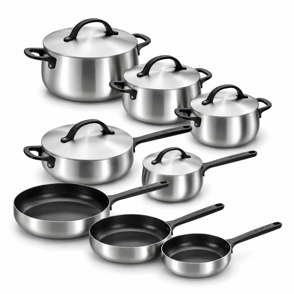 Berghoff Belly Full House batterie inox 13 pièces antiadhésif