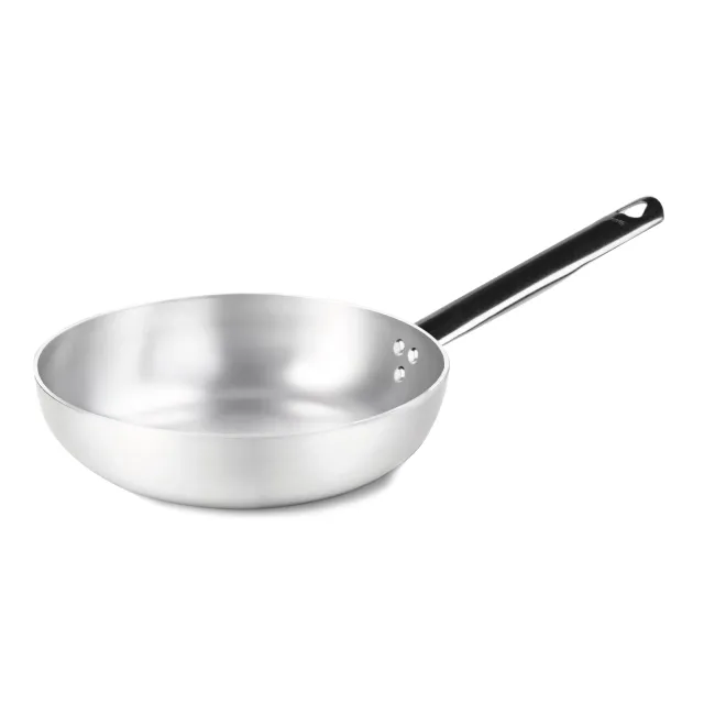 Agnelli Alluminio 3mm poêle évasée aluminium 1 manche
