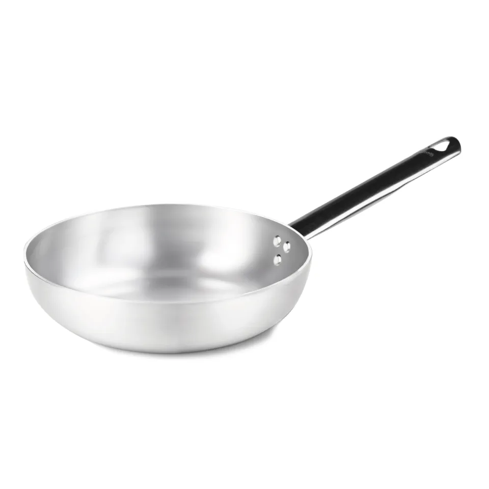 Agnelli Alluminio 3mm poêle évasée aluminium 1 manche