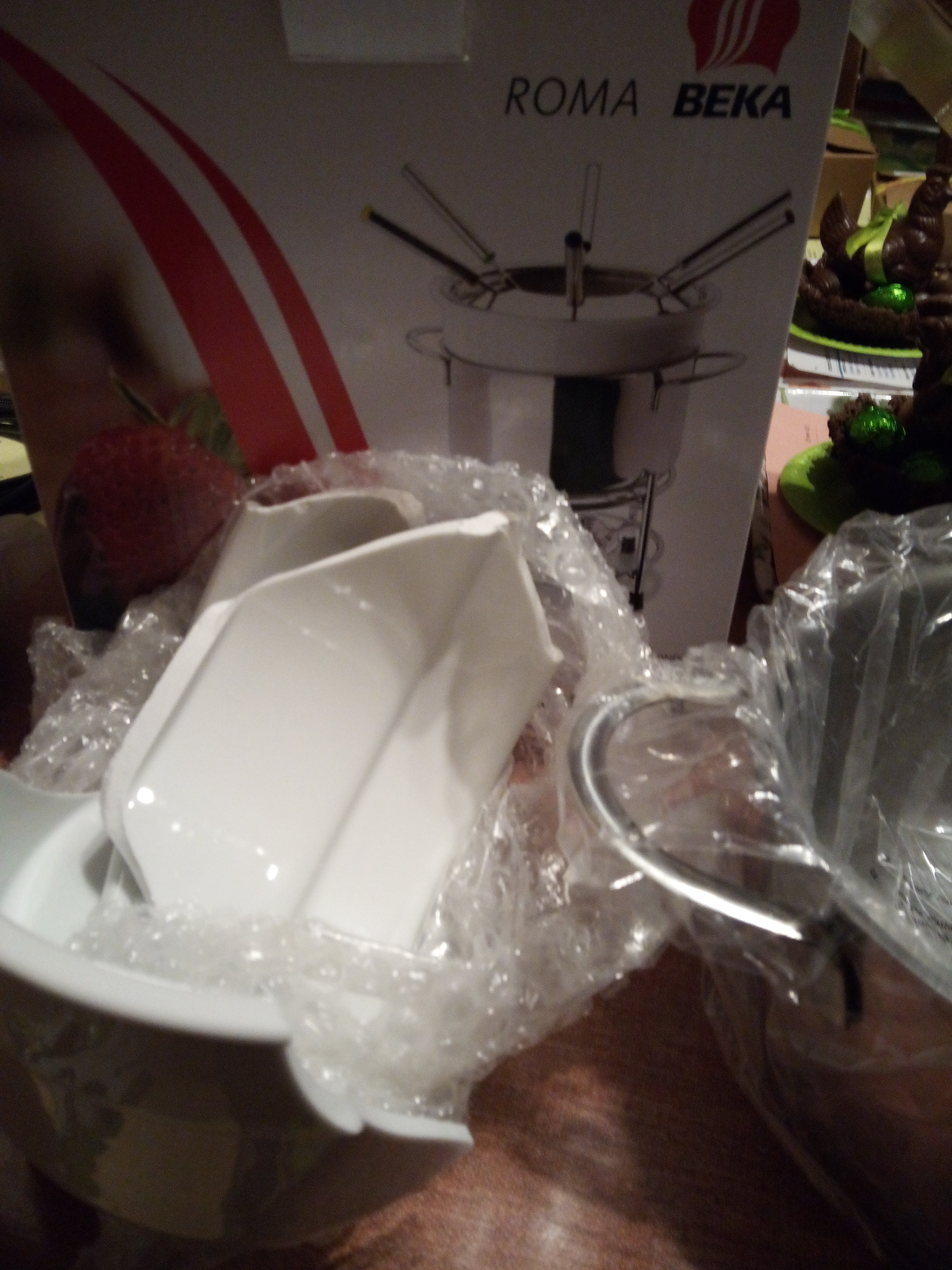 Beka Arôme service fondue bourguignonne fonte 1,1 L