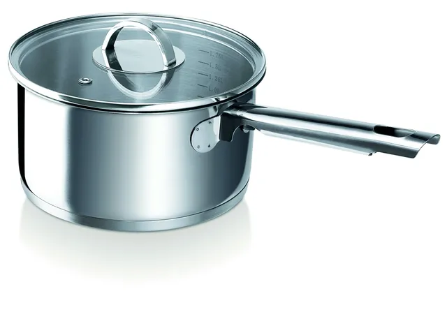 Beka Ilano 13106174 Casserole Inox Couvercle Verre