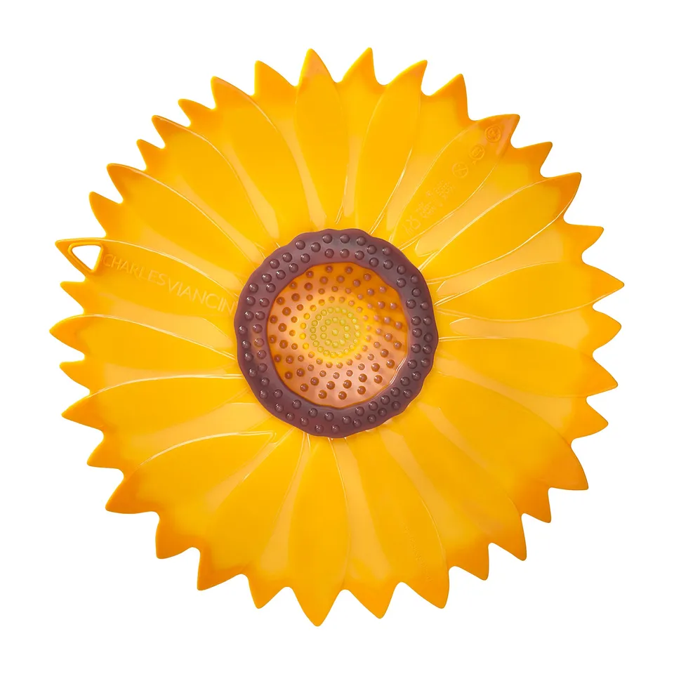 Charles Viancin Sunflower couvercle silicone 28 cm tournesol hermétique