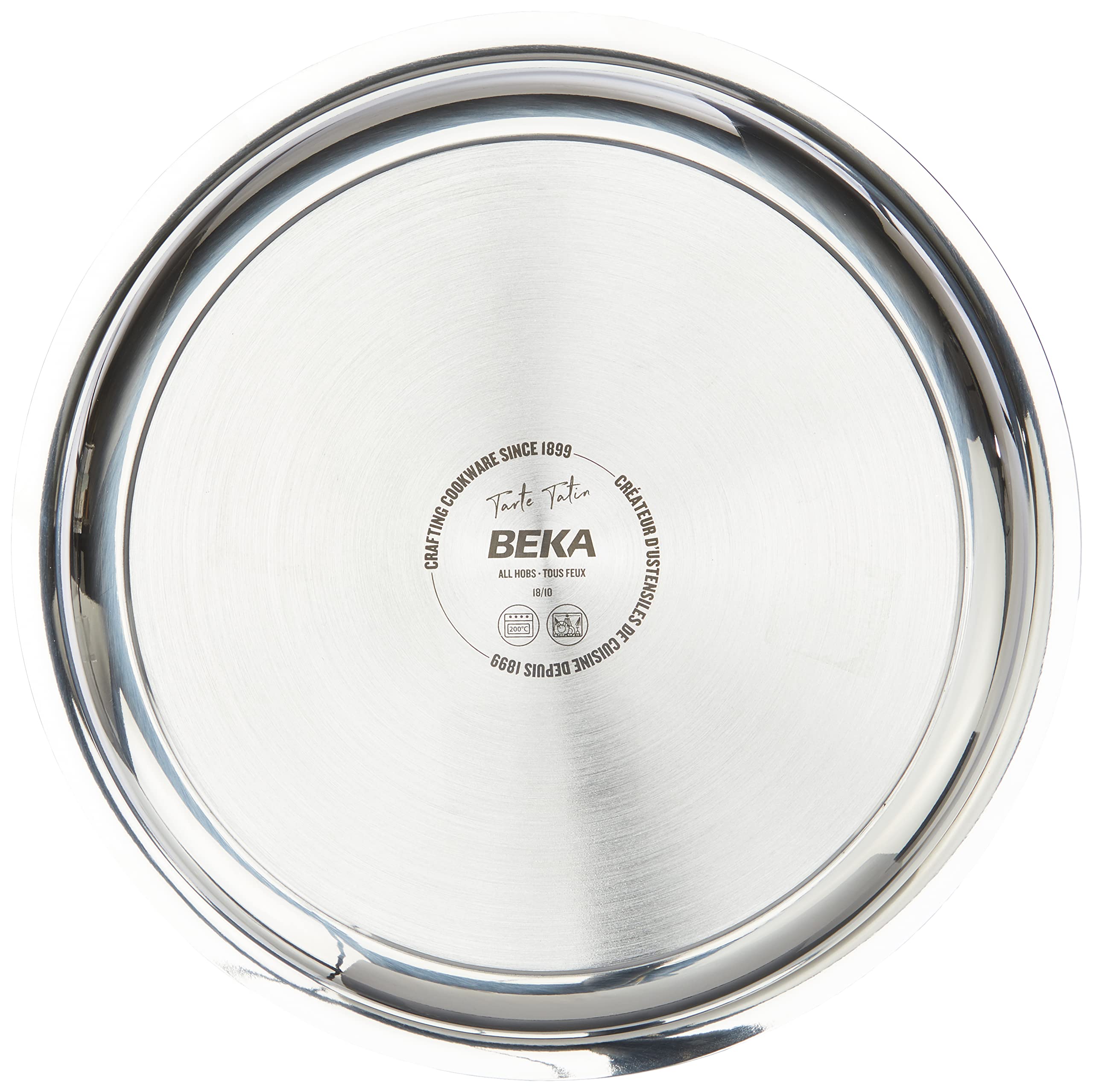 Beka moule tarte tatin inox 24 cm antiadhésif induction