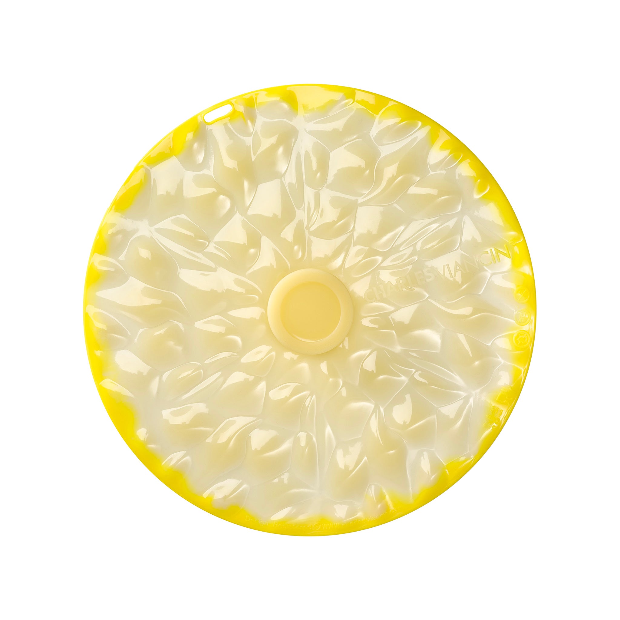 Charles Viancin Lemon couvercle silicone 23 cm jaune