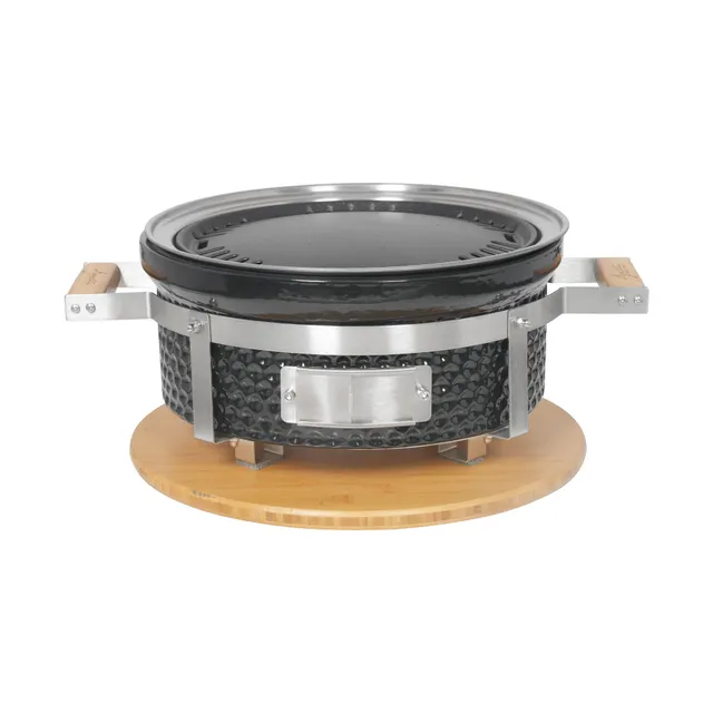Agnelli BBPRO Hibachi Round barbecue kamado charbon