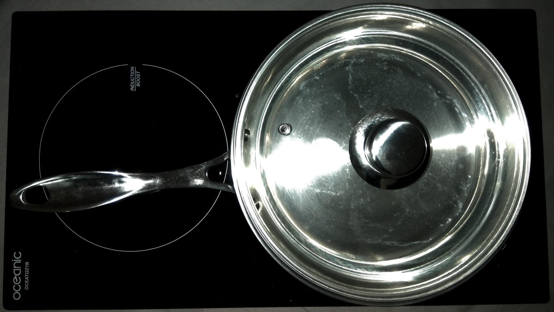 Beka Chef poêle inox 24 cm sans revêtement induction