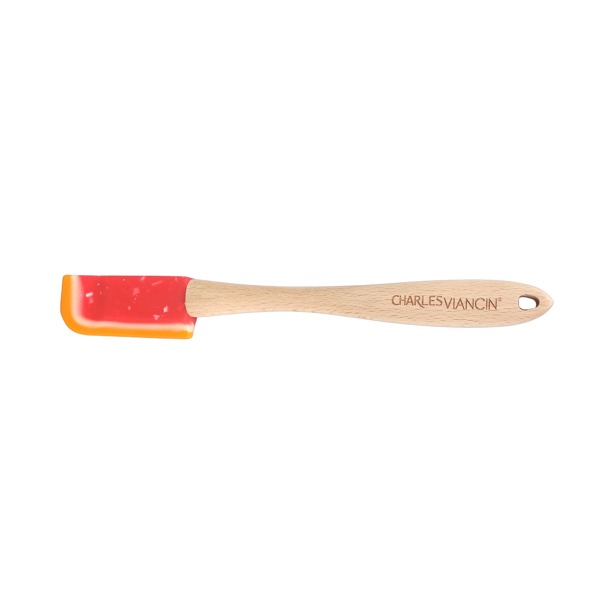Charles Viancin Spatulas Grapefruit spatule silicone manche bois