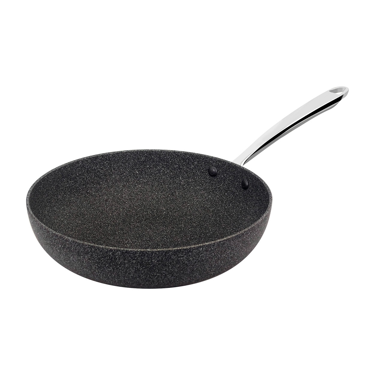 Agnelli Shark Skin poêle évasée alu 3 mm gaz 1907 1 manche