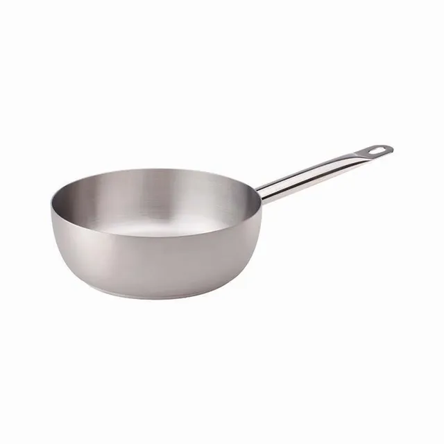 Agnelli Acciaio Inox casserole conique 1 manche inox induction