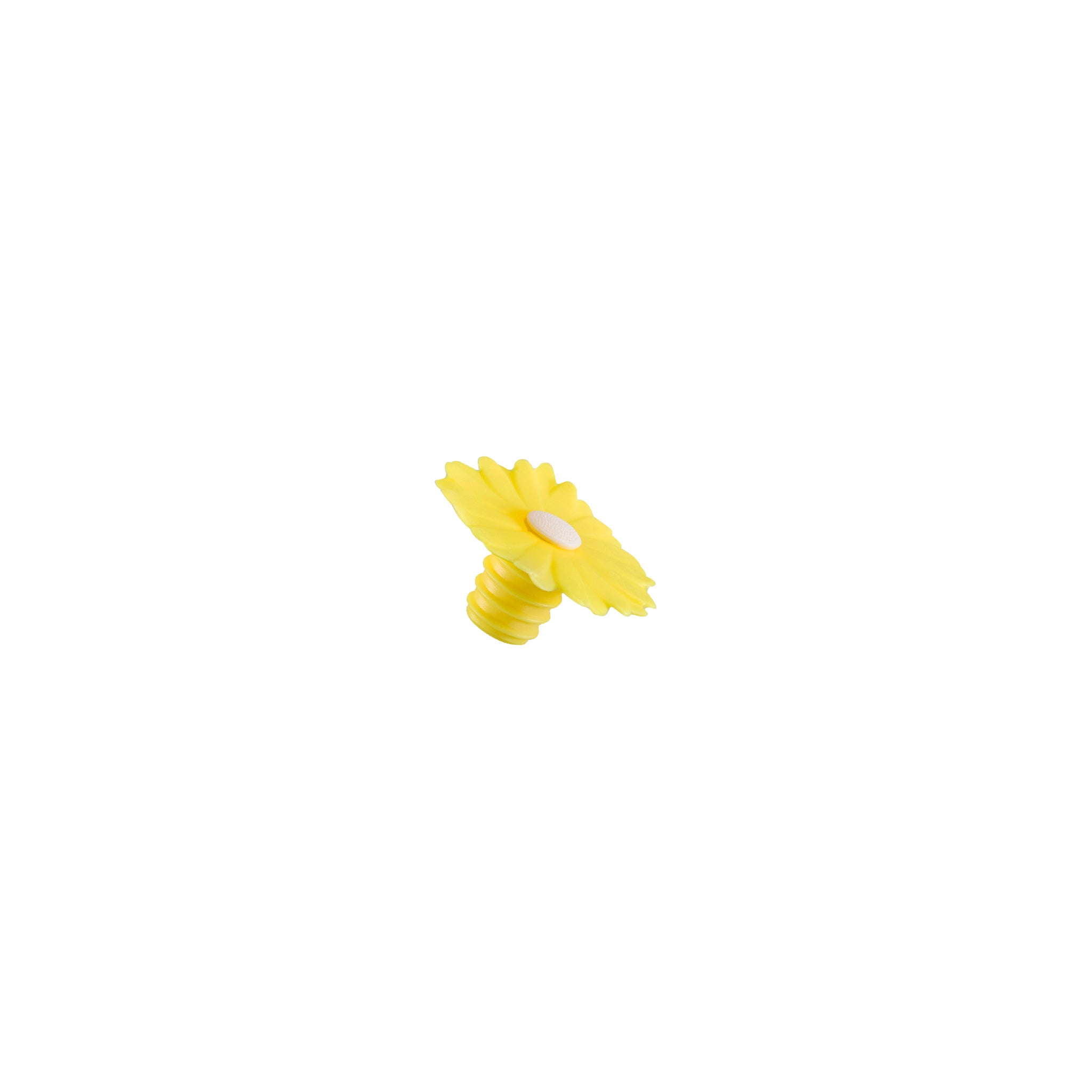Charles Viancin Daisy bouchon vin silicone jaune