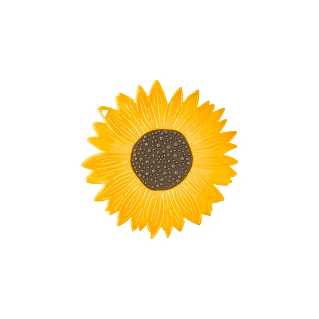Charles Viancin Sunflower 6" dessous-de-plat tournesol