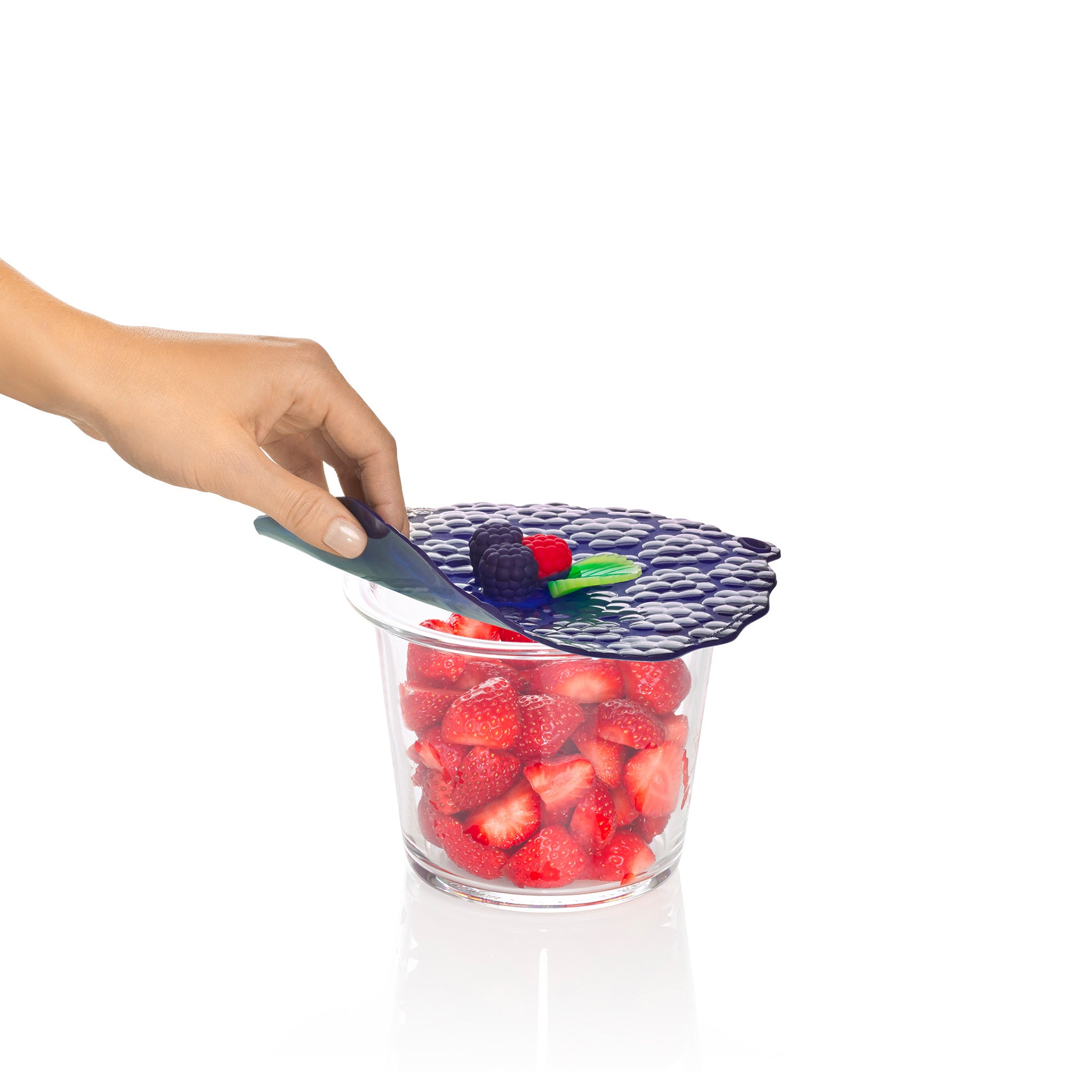 Charles Viancin 8" Lids couvercle silicone mûre 20 cm