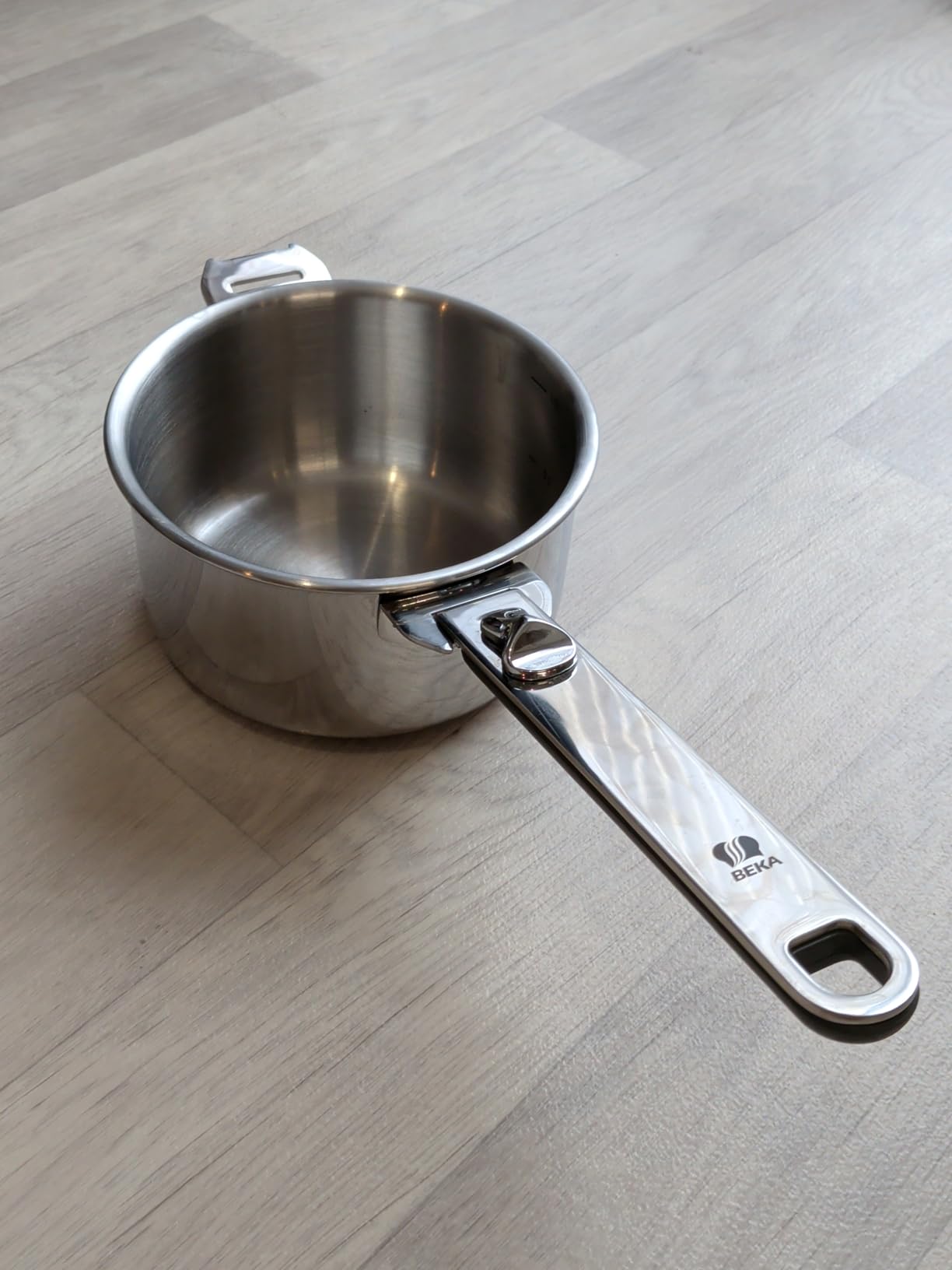Beka Select poignée amovible inox grise