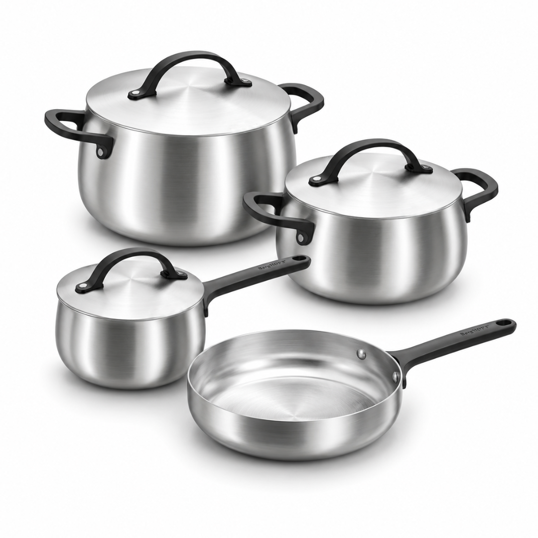 Berghoff Belly Batterie Cuisine 7 Pièces Inox