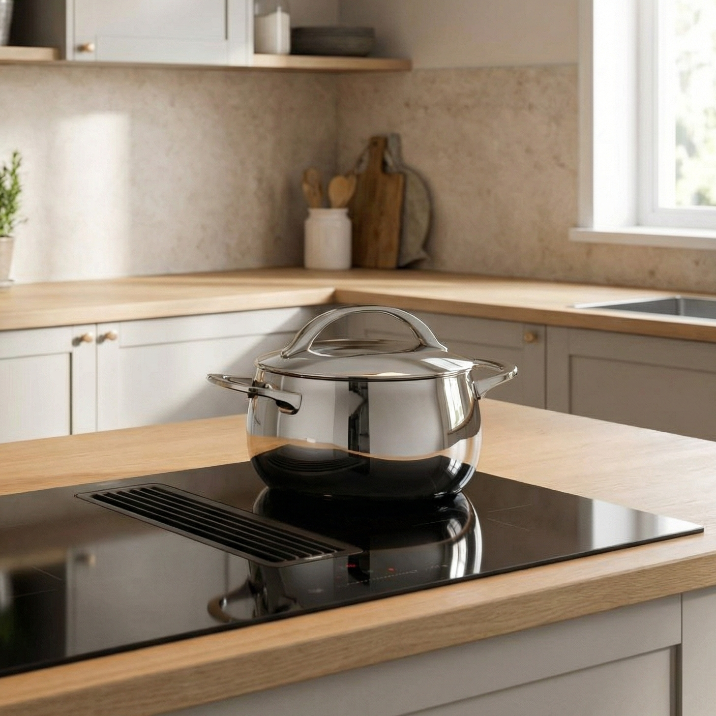 Berghoff Belly Casserole 20 cm Inox Induction