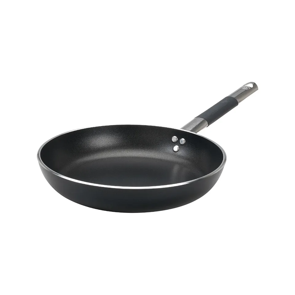 Agnelli Al-Black 5mm poêle droite alu antiadhésive 1 manche