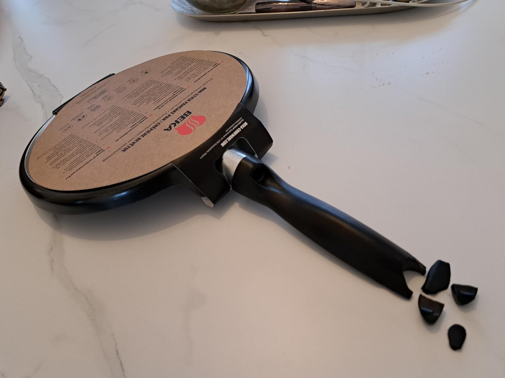 Beka Pro Induc crêpière 24 cm Anthracite aluminium