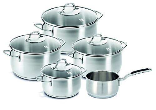 Beka Cookware Batterie 5 Pièces Inox Induction