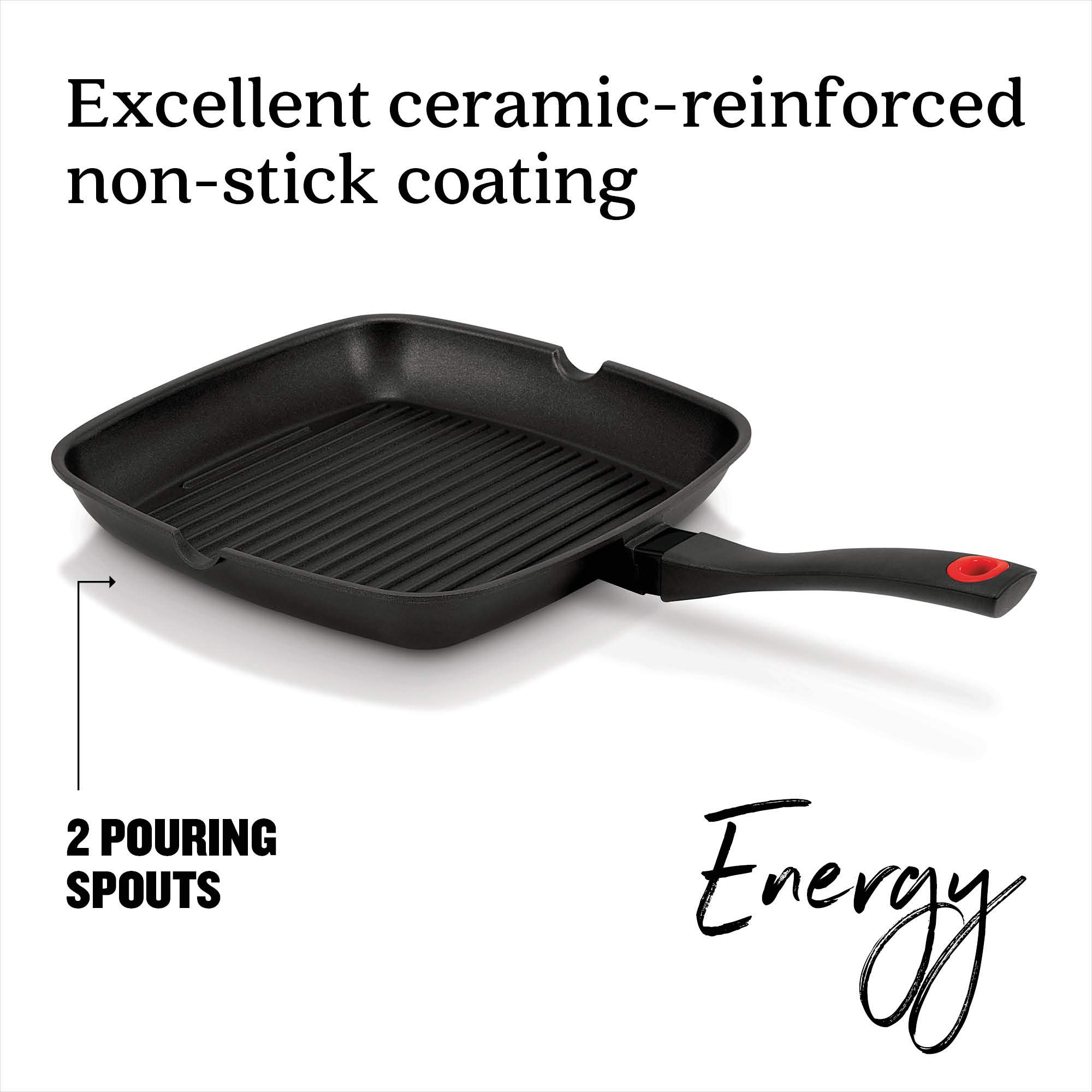 Beka Energy 13528284 grillette fonte alu 28x28 cm